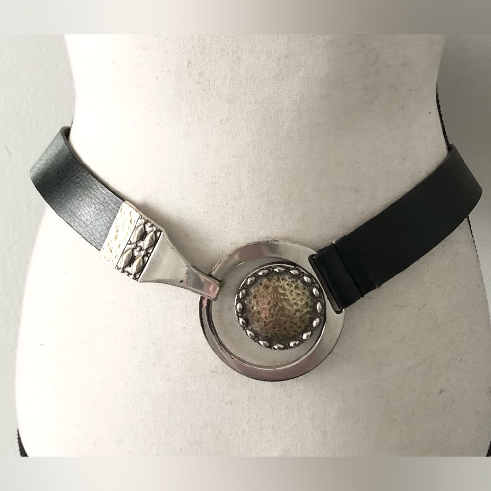 VTG Chico’s Gold Medallion Belt